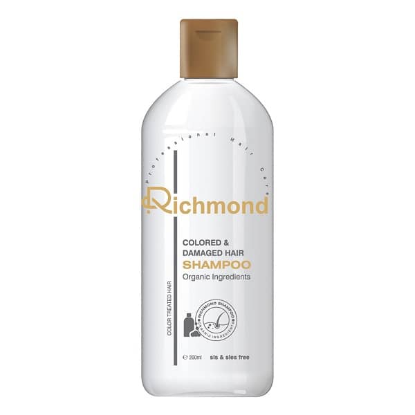 شامپو موهای رنگ شده و آسیب دیده ریچموند Colored حجم 200 میلی